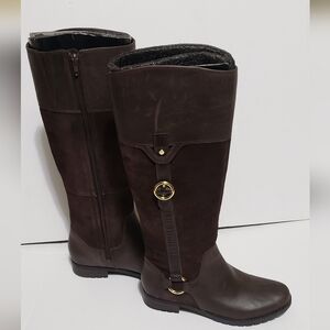 Rockport Dark Brown Over the Knee Boots